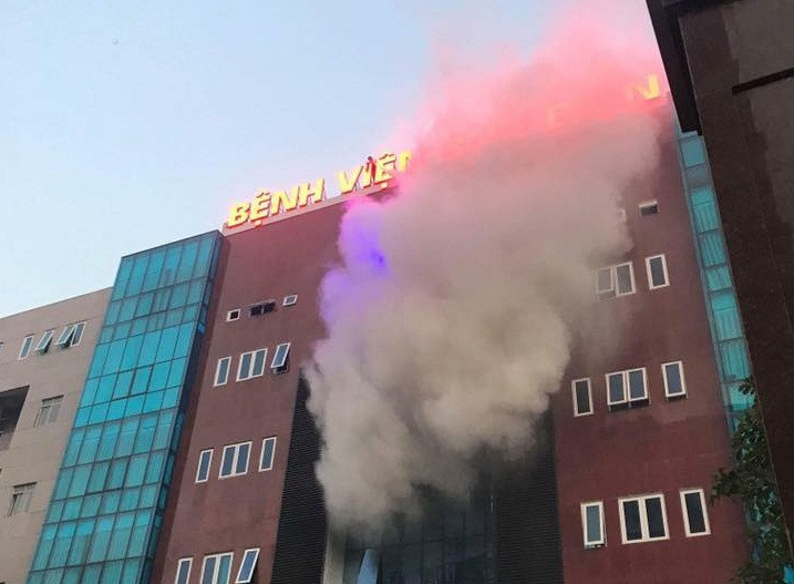 Hiện trường vụ cháy. Ảnh: Facebook