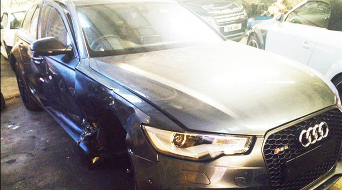 Chiếc Audi RS6 của Beckham.