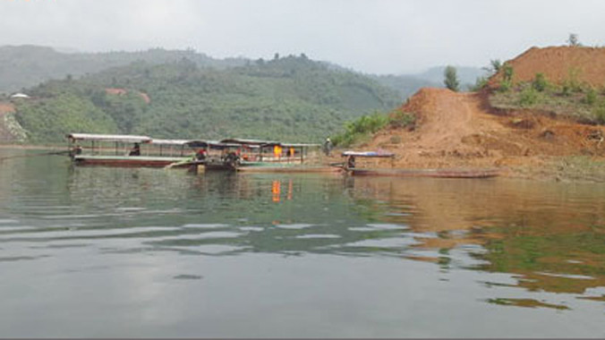 Vùng sông nước- nơi xảy ra vụ chìm thuyền.