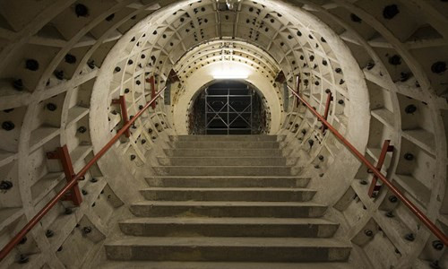 Hầm trú ẩn bí mật này nằm bên dưới Clapham Common, phía nam thủ đô London, Anh.