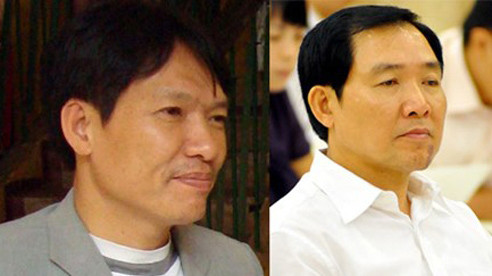 Anh em ông Dương Tự Trọng (trái) và Dương Chí Dũng đều mắc vòng lao lý