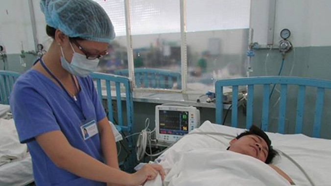 Sức khỏe anh Dương đang dần hồi phục.