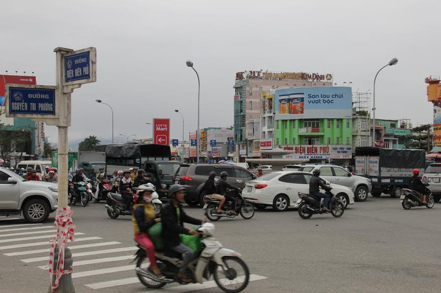 Hầm chui thại nút giao Điện Biên Phủ - Nguyễn Tri Phương sẽ giải quyết được tình trạng ùn ứ giao thông. Ảnh: T.T. 