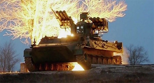 Mô-đun phòng không trang bị đạn tên lửa Sosna-P. 