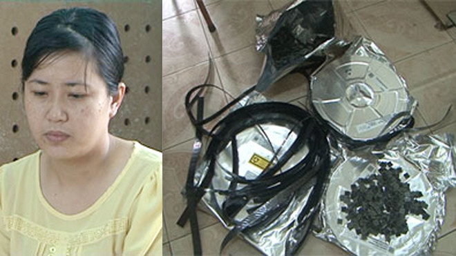 Nghi can Oanh và tang vật