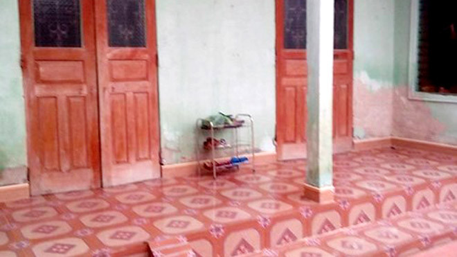 Ngôi nhà nơi xảy ra vụ việc vợ đâm chồng liên tiếp vì ngáy quá to - Ảnh: Người đưa tin