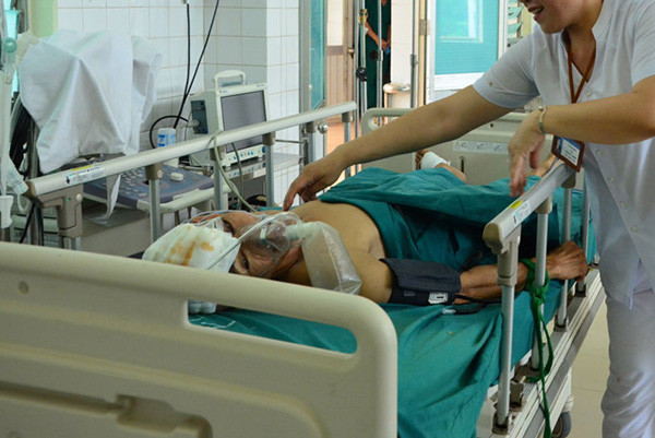 Các nạn nhân trọng vụ truy sát đang được điều trị tại Bệnh viện