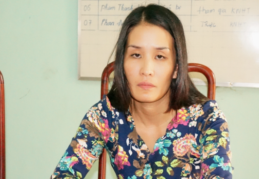 Sen tại cơ quan điều tra. Ảnh: K.Thành