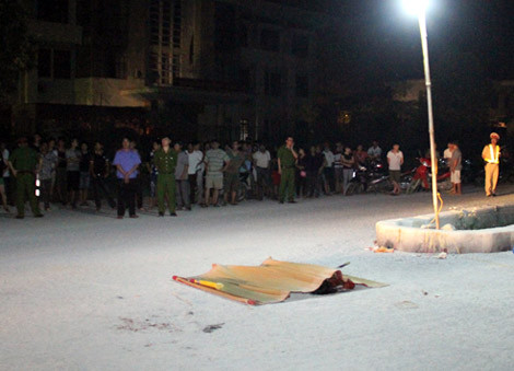 Hiện trường nơi đối tượng Vùi Văn Cường giết vợ là Vùi Thị Hiên