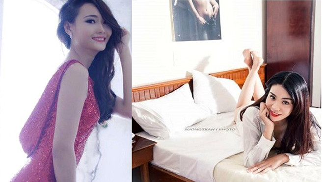 Người mẫu tự do Châu Hải Yến và Nguyễn Thị Diệu Hiền