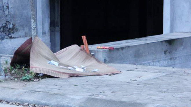 Hiện trường nơi phát hiện xác nạn nhân