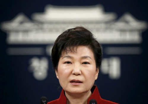Bà Park Geun-hye.