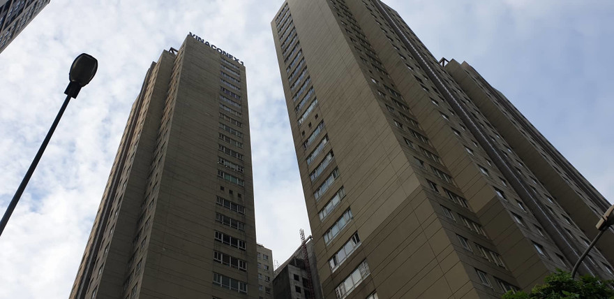 Tòa nhà nơi lãnh đạo Sở NN&PTNT sinh sống.