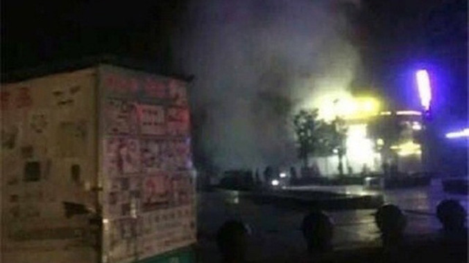 Hiện trường vụ việc.