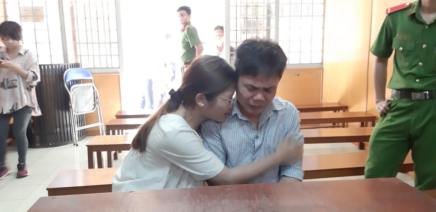 Võ Đình Hùng tại tòa. Ảnh: Tân Châu