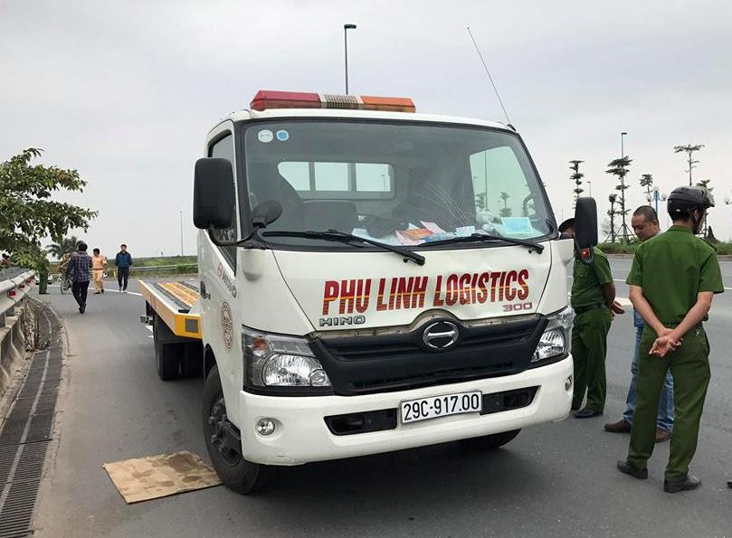 Hiện trường vụ tai nạn.