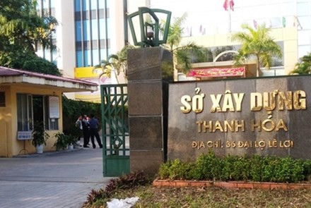Sở Xây dựng Thanh Hóa- nơi bà Quỳnh Anh làm việc.