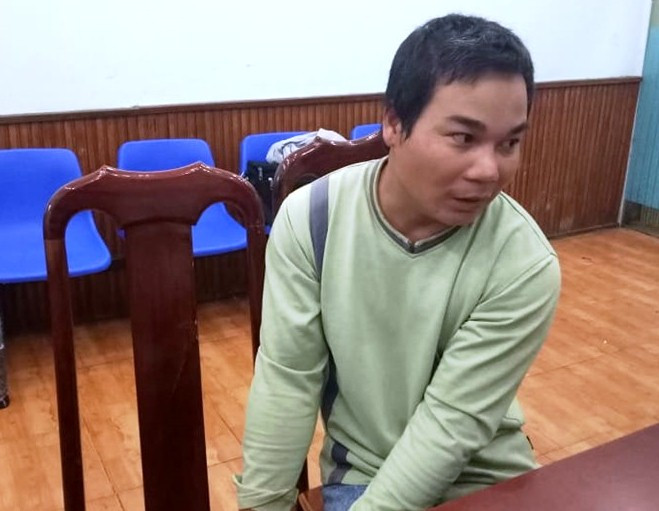 Đối tượng Thế tại cơ quan điều tra