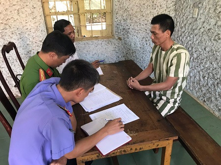 Đối tượng Công tại cơ quan điều tra