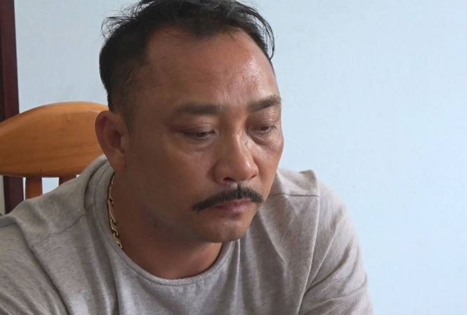 Phan Hữu Phượng khi bị bắt