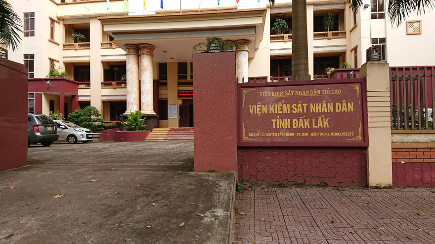 Trụ sở làm việc của Viện kiểm sát nhân dân tỉnh Đắk Lắk
