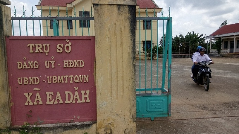 Bên trong trụ sở này là nơi làm việc của ông Chính