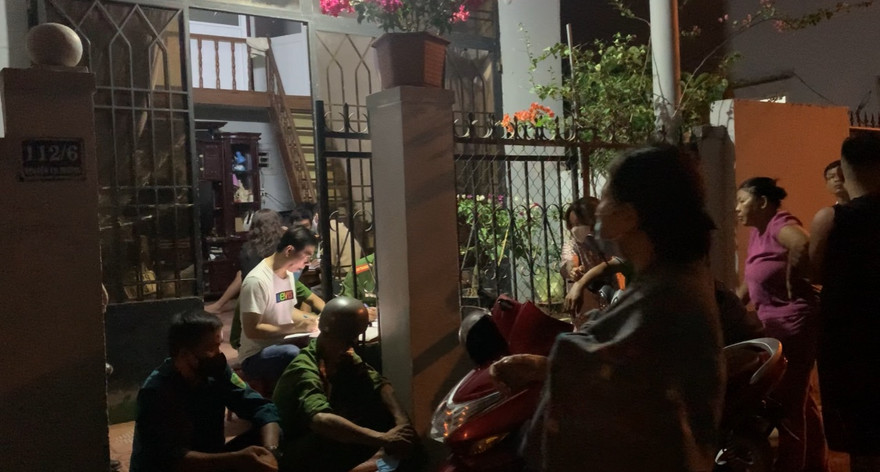 Cơ quan chức năng khám nghiệm hiện trường