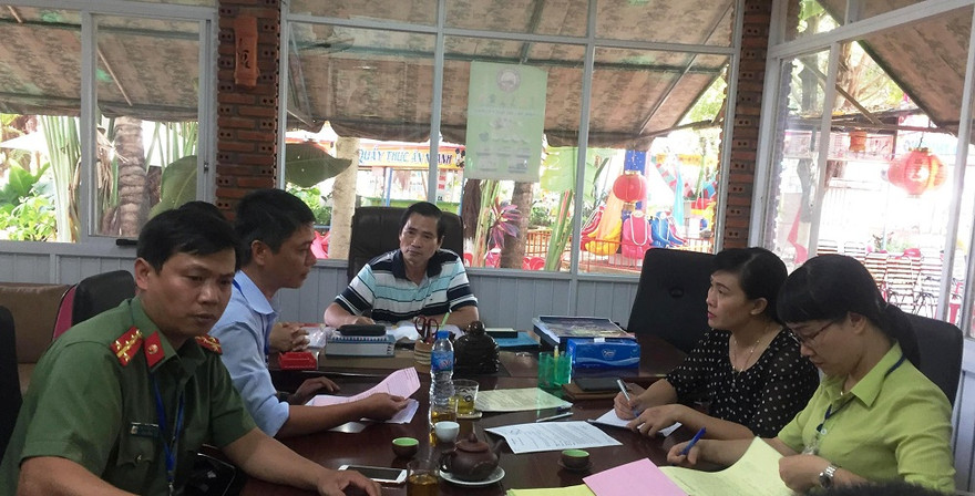 Đoàn liên ngành TP Buôn Ma Thuột đã làm việc với đơn vị chủ trò chơi gây bị đứt cáp khiến 2 em nhỏ bị thương