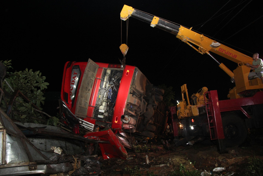 Hiện trường vụ tai nạn