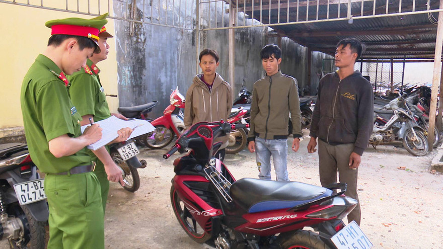 3 đối tượng tại cơ quan điều tra