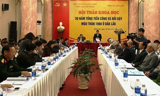 Toàn cảnh hội thảo khoa học “ 50 năm cuộc tổng tiến công và nổi dậy Mậu Thân 1968 ở Đắk Lắk”