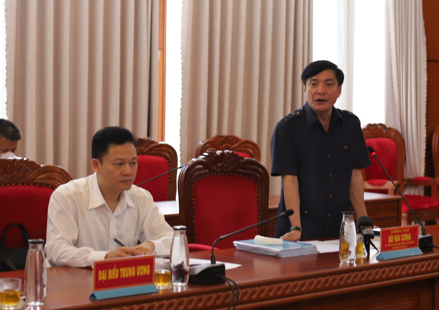 Ông Bùi Văn Cường khẳng định, Chương trình hành động sẽ là biện pháp chống chạy chức chạy quyền