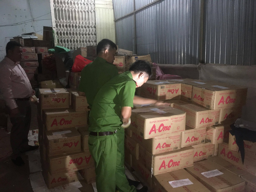 Số gia vị không có nguồn gốc, hóa đơn chứng từ