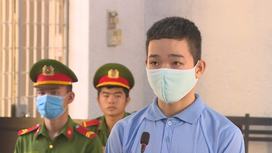 Bị cáo Hải tại phiên tòa sơ thẩm