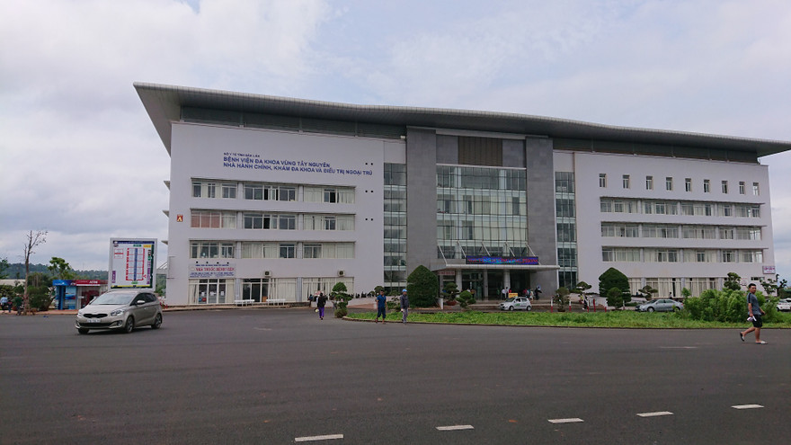 Bệnh viện Đa khoa vùng Tây Nguyên, nơi T đang điều trị