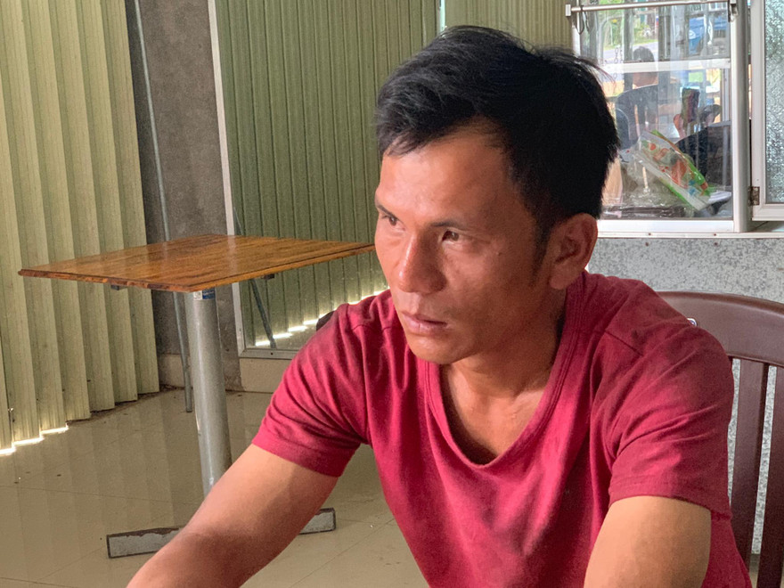 Tài xê Định khi bị bắt giữ