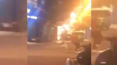 Hiện trường vụ hỗn chiến