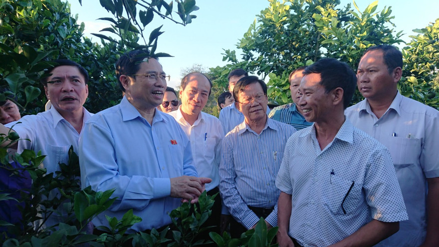 Ông Phạm Minh Chính thăm và làm việc tại Đắk Lắk