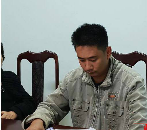 Quốc ra đầu thú tại cơ quan điều tra