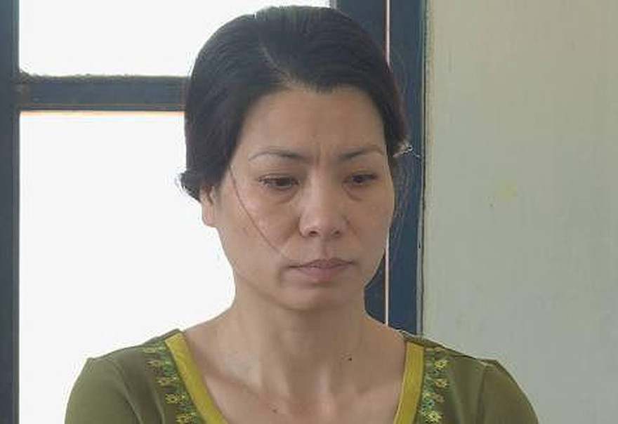 Bị can Hậu tại cơ quan điều tra