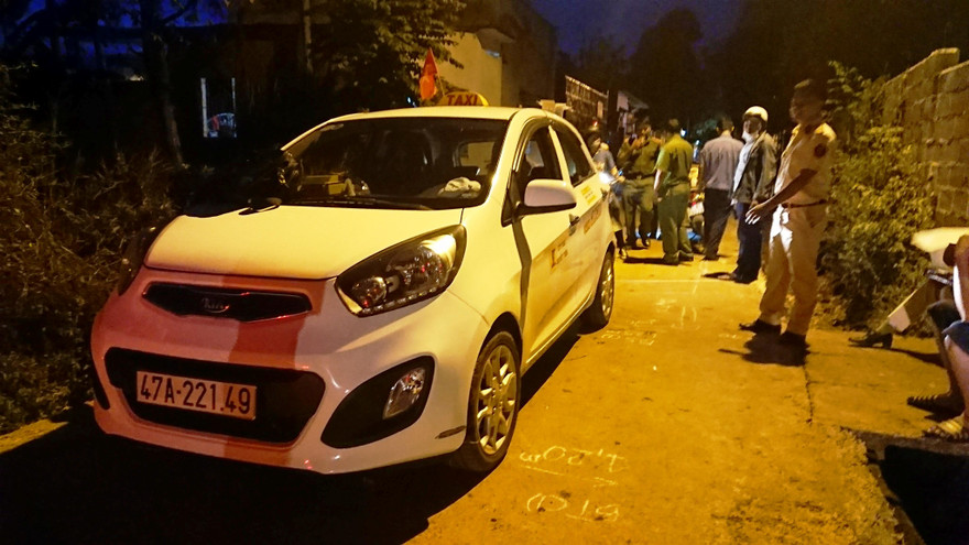 Hiện trường vụ tai nạn giao thông