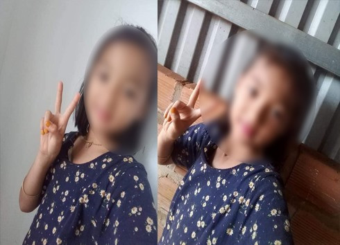 Ảnh cháu A khi còn sống