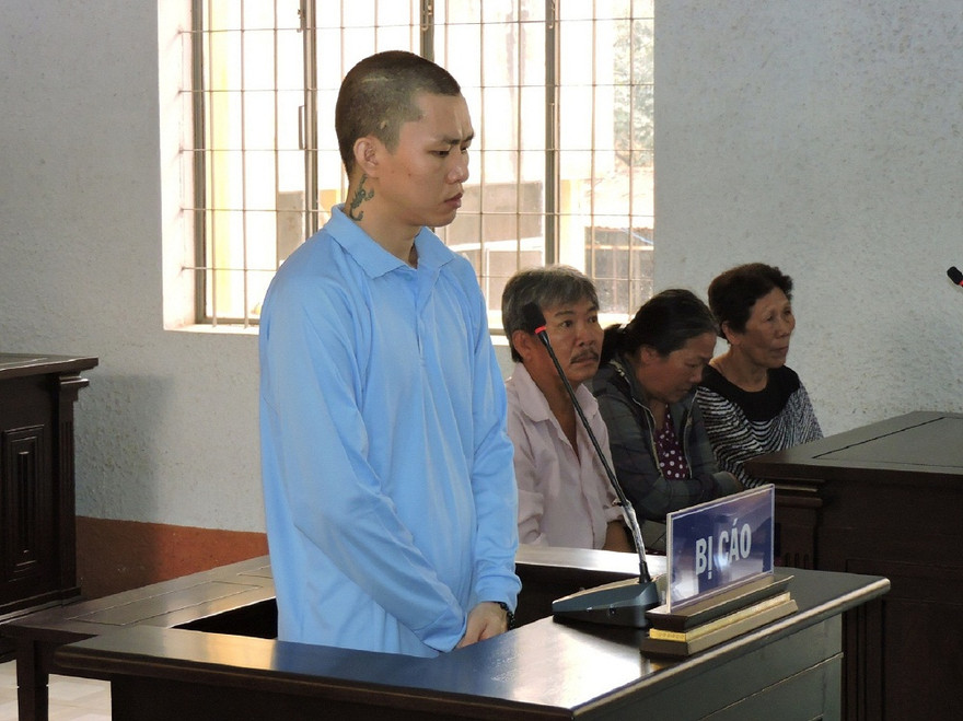 Bị cáo Hoàng tại phiên xét xử ngày 7/9