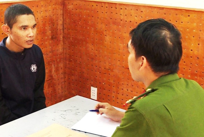 Y Hân tại cơ quan điều tra