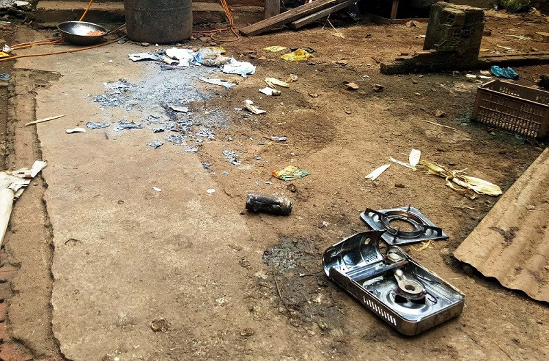 Hiện trường vụ nổ