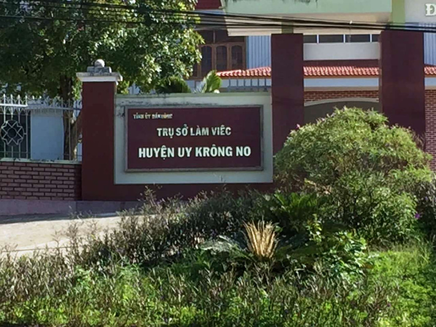 Trụ sở Huyện ủy Krông Nô 