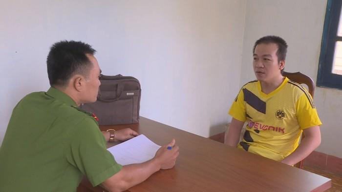 Nguyễn Hoàng Tuấn tại cơ quan điều tra