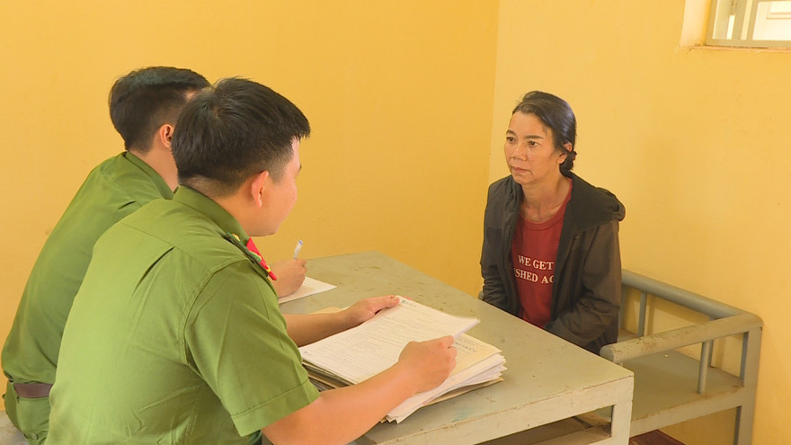 H’Ngơm Bdap tại cơ quan điều tra