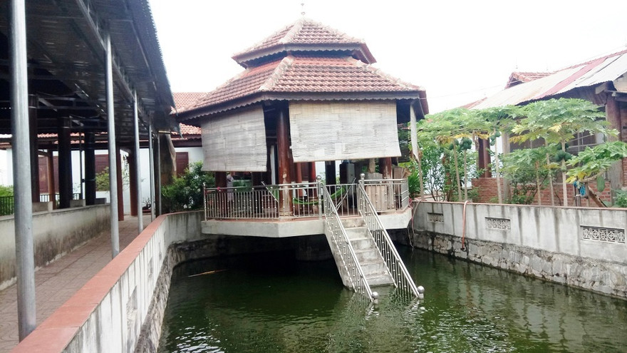 Một góc "biệt phủ" ông Trần Ngọc Quang