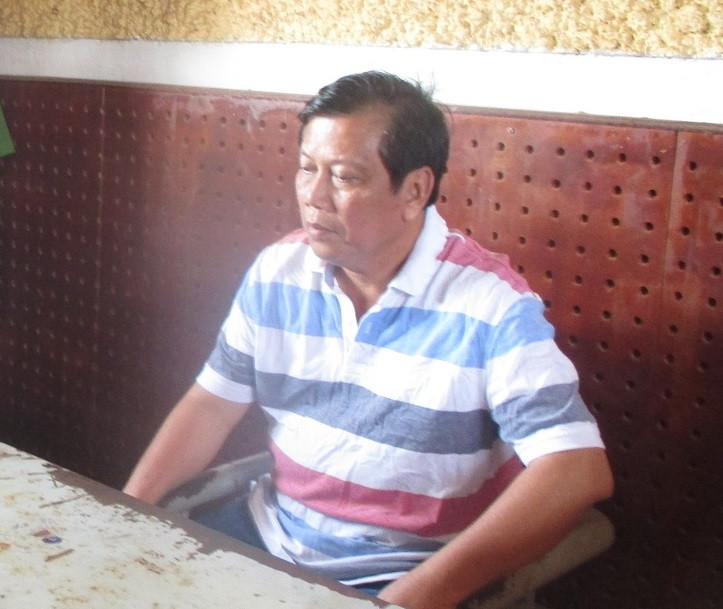 "Đại gia" Trịnh Sướng tại cơ quan điều tra